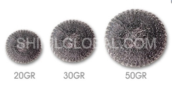 stainless steel scrubber